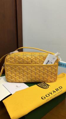 wholesale quality goyard yellow camera bag 020189